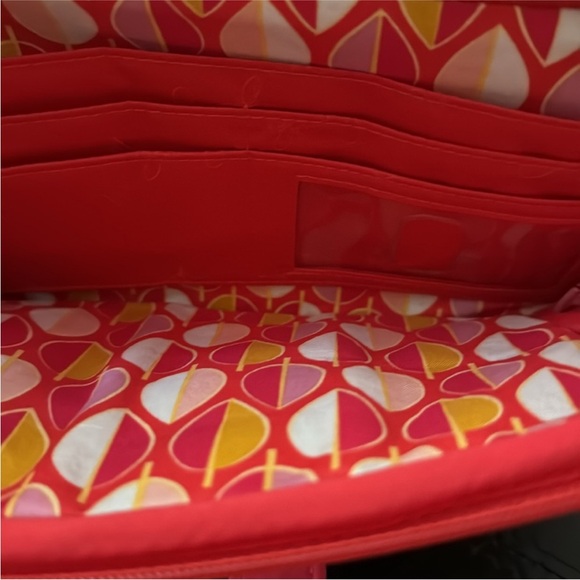 Vera Bradley Red small crossbody 9.5x6.5 - Picture 3 of 6